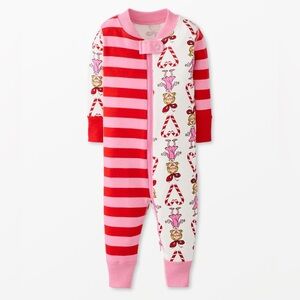 Hanna Andersson Cindy Lou Who Candy Cane Sleeper